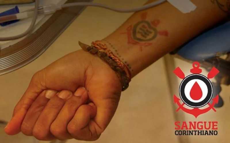 Corinthians anuncia edição de campanha de doação de sangue — Foto: Reprodução 