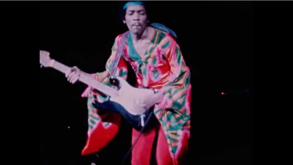 Vídeo de Jimi Hendrix mostra versão incrível de Purple Haze